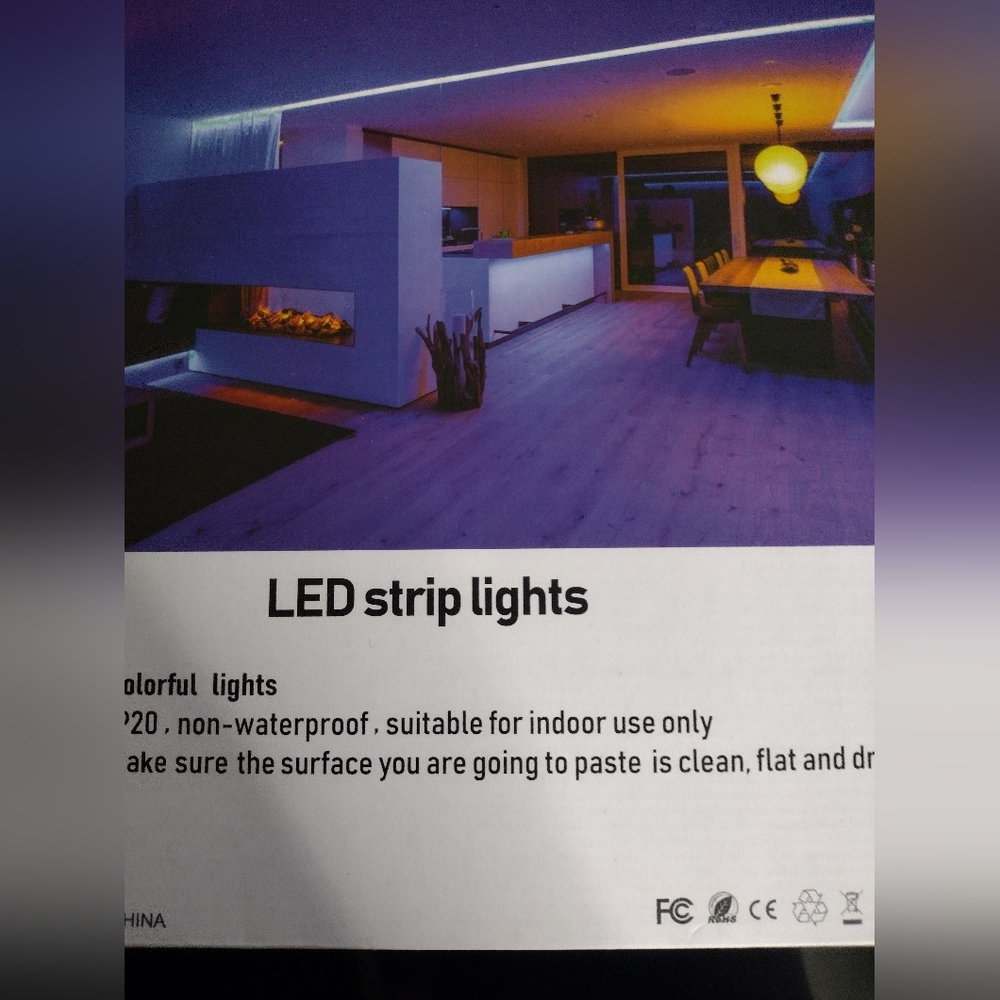 NWT LED Light Strip 100'
